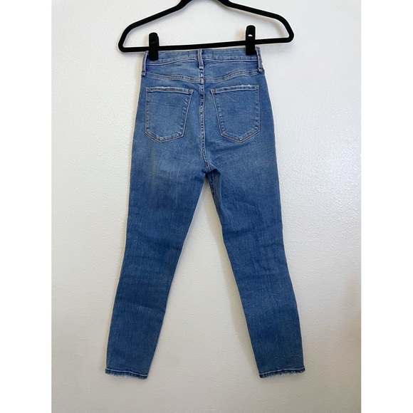 Abercrombie & Fitch Curve Love High Rise Super Skinny Ankle Jeans - Picture 12 of 13